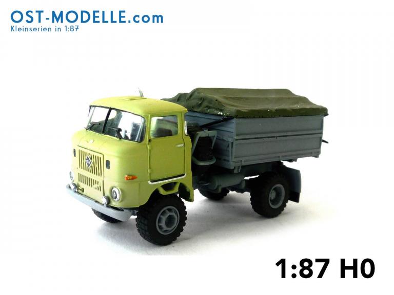 IFA W50LA ND 2-Seitenkipper geschlossener Plane